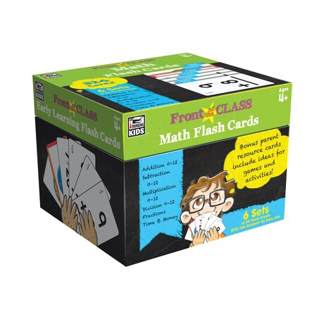 Thinking Kids Math Flash Cards, Grades PK - 3 734063